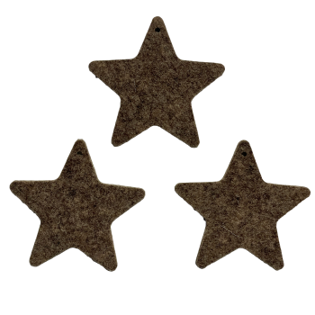 Kleiner Filz Stern (3 er Set)